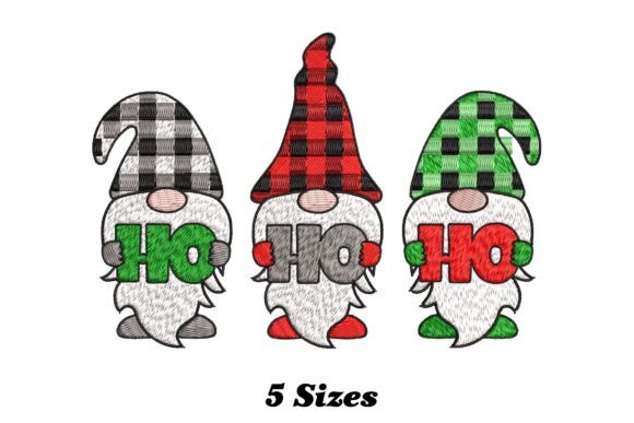 Charming Ho Ho Ho Gnomes Christmas Design