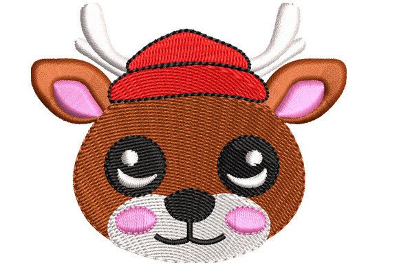 Christmas Reindeer Face: A Merch Design Review