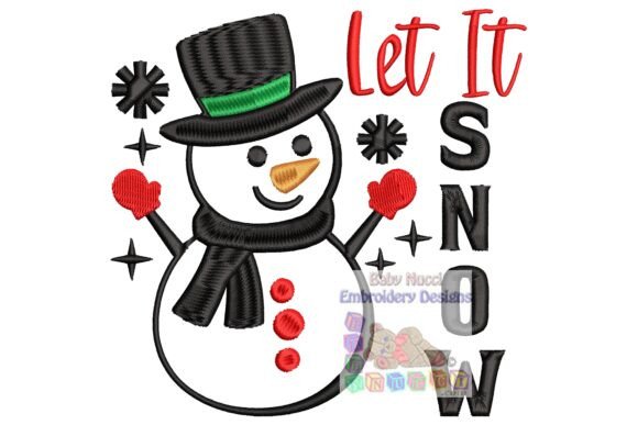 Christmas Snowman Let It Snow Review