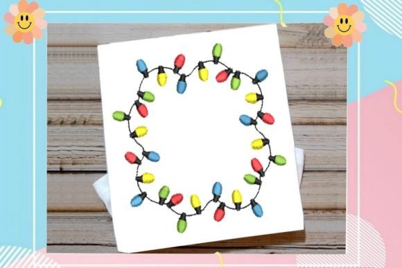 Multicolored Noel Lamp Ring: An Embroidery Review