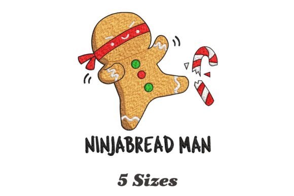 Ninjabread Man: An Embroidery Designer's Review